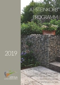 Titelbild AT-Steinkorb Katalog 2019